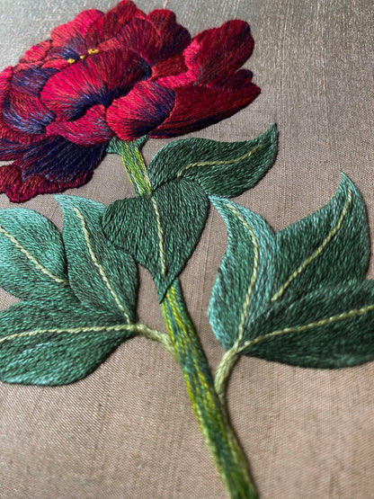 Blooming Peony Instruction Packet
