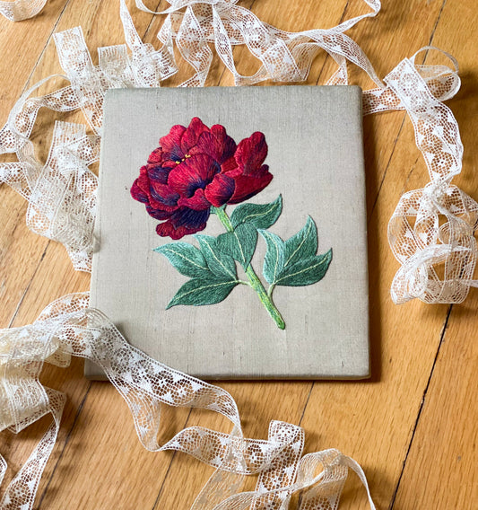 Blooming Peony Instruction Packet